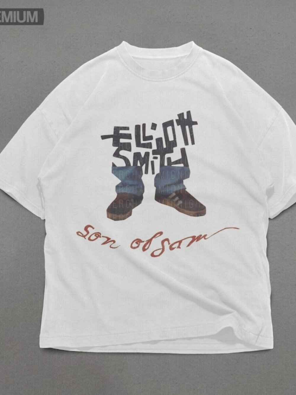 Elliot Smith Shirt, Premium Cotton Shirt